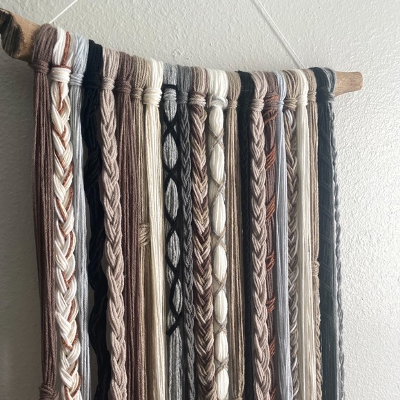Handmade Yarn Wall Hanging - Picture 3 of 3